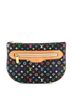 Louis Vuitton 100% Coatead Canvas Multi Color Black Pochette Plate Monogram Multicolor GM One size - photo 1