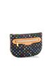 Louis Vuitton 100% Coatead Canvas Multi Color Black Pochette Plate Monogram Multicolor GM One size - photo 3