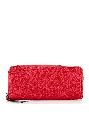 Louis Vuitton Clemence Wallet Monogram Empreinte Leather (view 1)