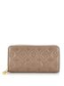 Louis Vuitton 100% Leather Tan Coussin Zippy Wallet Monogram Embossed Lambskin One size - photo 1