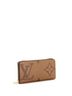 Louis Vuitton 100% Coatead Canvas Brown Zippy Wallet Reverse Monogram Giant One size - photo 3