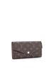 Louis Vuitton 100% Coatead Canvas Brown Sarah Wallet NM Monogram Canvas One size - photo 3