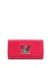 Louis Vuitton 100% Leather Pink Twist Wallet Electric Epi Leather One size - photo 1