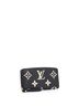 Louis Vuitton 100% Leather Black Zippy Wallet Bicolor Monogram Empreinte Giant One size - photo 3