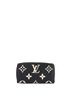 Louis Vuitton 100% Leather Black Zippy Wallet Bicolor Monogram Empreinte Giant One size - photo 4