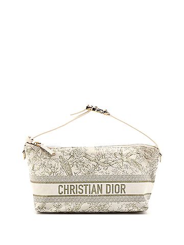 Christian Dior Toile de Jouy DiorTravel Nomad Pouch Print Technical Fabric Medium (view 1)