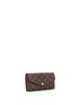 Louis Vuitton 100% Coatead Canvas Brown Sarah Wallet NM Monogram Canvas One size - photo 4
