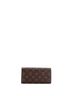 Louis Vuitton 100% Coatead Canvas Brown Sarah Wallet NM Monogram Canvas One size - photo 2