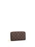 Louis Vuitton 100% Coatead Canvas Brown Zippy Wallet Monogram Canvas One size - photo 3