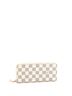 Louis Vuitton 100% Coatead Canvas White Clemence Wallet Damier One size - photo 3