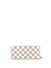 Louis Vuitton 100% Coatead Canvas White Clemence Wallet Damier One size - photo 4