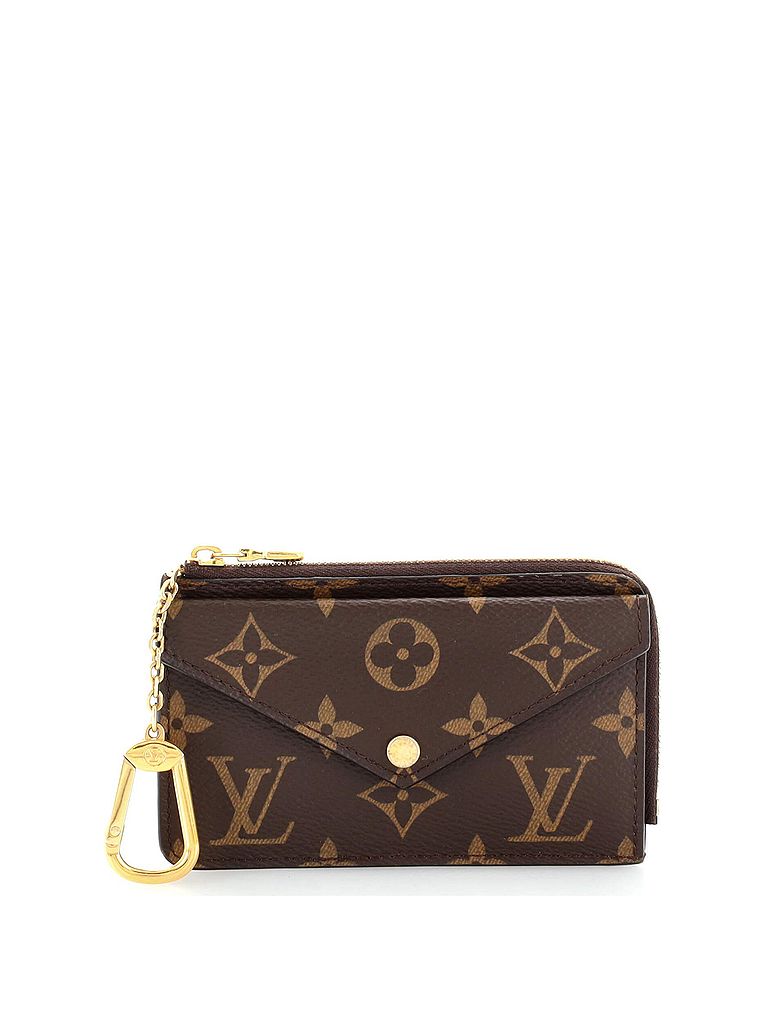 Louis Vuitton 100% Coatead Canvas Brown Recto Verso Card Holder Monogram Canvas One size - photo 1