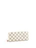 Louis Vuitton 100% Coatead Canvas White Clemence Wallet Damier One size - photo 3