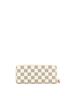 Louis Vuitton 100% Coatead Canvas White Clemence Wallet Damier One size - photo 4