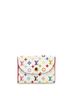Louis Vuitton 100% Coatead Canvas Multi Color White Business Card Holder Monogram Multicolor One size - photo 1