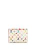 Louis Vuitton 100% Coatead Canvas Multi Color White Business Card Holder Monogram Multicolor One size - photo 4