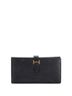 Hermès 100% Leather Black Bearn Wallet Epsom Long One size - photo 1