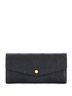 Louis Vuitton 100% Leather Blue Curieuse Wallet Monogram Empreinte Leather One size - photo 1
