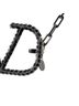 Valentino Garavani 100% Metal Black VLogo Chain Link Belt Embellished Metal One size - photo 3