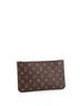 Louis Vuitton 100% Coatead Canvas Brown Neverfull Pochette Monogram Canvas Large One size - photo 3