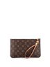 Louis Vuitton 100% Coatead Canvas Brown Neverfull Pochette Monogram Canvas Large One size - photo 4