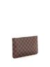 Louis Vuitton 100% Coatead Canvas Brown Neverfull Pochette Damier Large One size - photo 3