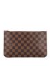 Louis Vuitton 100% Coatead Canvas Brown Neverfull Pochette Damier Large One size - photo 1