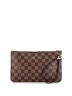 Louis Vuitton 100% Coatead Canvas Brown Neverfull Pochette Damier Large One size - photo 4
