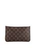 Louis Vuitton 100% Coatead Canvas Brown Neverfull Pochette Monogram Canvas Large One size - photo 1