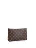 Louis Vuitton 100% Coatead Canvas Brown Neverfull Pochette Monogram Canvas Large One size - photo 3