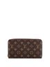 Louis Vuitton 100% Coatead Canvas Brown Zippy Organizer Monogram Canvas One size - photo 1