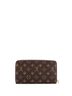 Louis Vuitton 100% Coatead Canvas Brown Zippy Organizer Monogram Canvas One size - photo 4
