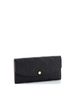 Louis Vuitton 100% Leather Black Emilie Wallet Monogram Empreinte Leather One size - photo 3