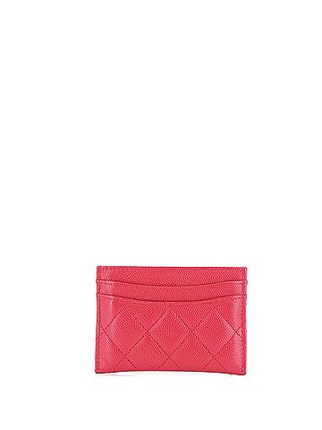 Chanel Classic Card Holder Quilted Caviar (view 2)