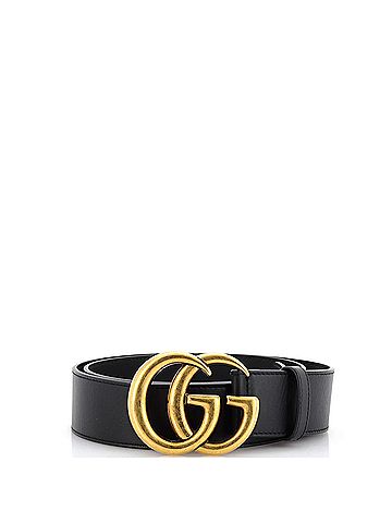 Gucci GG Marmont Belt Leather Wide (view 1)