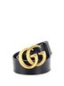 Gucci 100% Leather Black GG Marmont Belt Leather Medium One size - photo 1
