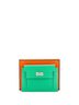 Hermès 100% Leather Green Kelly Pocket Compact Wallet Chevre Mysore One size - photo 3