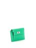 Hermès 100% Leather Green Kelly Pocket Compact Wallet Chevre Mysore One size - photo 4