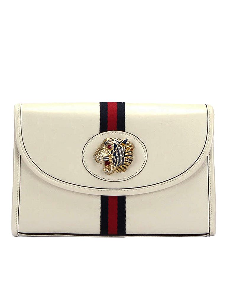 Gucci 100% Faux Leather White Stunning Handcrafted Fresh And Granite Luxury Bag One size - photo 1