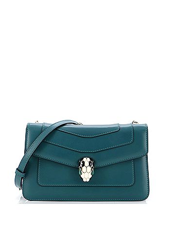 Bvlgari Serpenti Forever Shoulder Bag Leather Small (view 1)