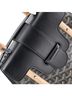 Goyard Black Saigon Top Handle Bag Coated Canvas with Leather PM One size - photo 6