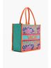 America & Beyond Orange Women's Caribbean Vacay Tote Bag One size - photo 3