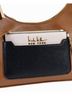 Nicole Miller Brown Women's Crossbody Shoulder Bag With Coin Pouch One size - photo 2