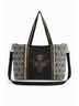 America & Beyond Gray Women's Queen Bee Tote Bag One size - photo 5