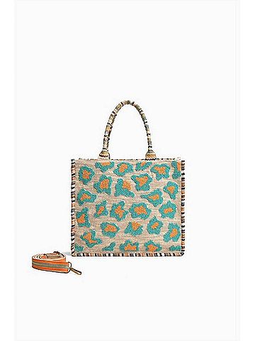 America & Beyond Women's Wild Leopard Day Tote Bag (view 1)