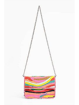 America & Beyond Women's Daphne Embellished Crafted Clutch (view 2)