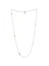Chanel CC Station Long Necklace Metal with Faux Pearls and Crystals One size - photo 2