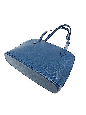 Louis Vuitton Louis Vuitton Epi Lussac M52285 Women's Shoulder Bag Toledo Blue (view 2)