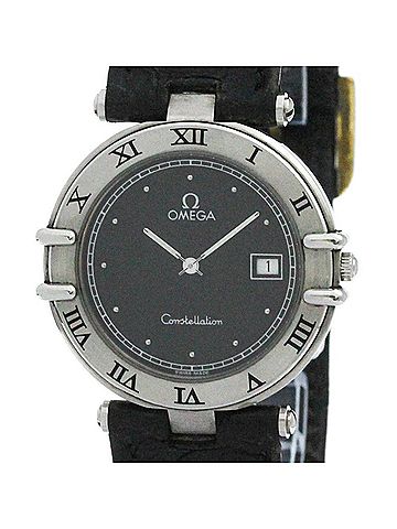 Omega OMEGA Constellation Date Steel Quartz Mens Watch 196.0360 Polished (view 1)