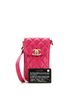 Chanel 100% Leather Pink Belt You Can Phone Waist Bag Quilted Lambskin One size - photo 3